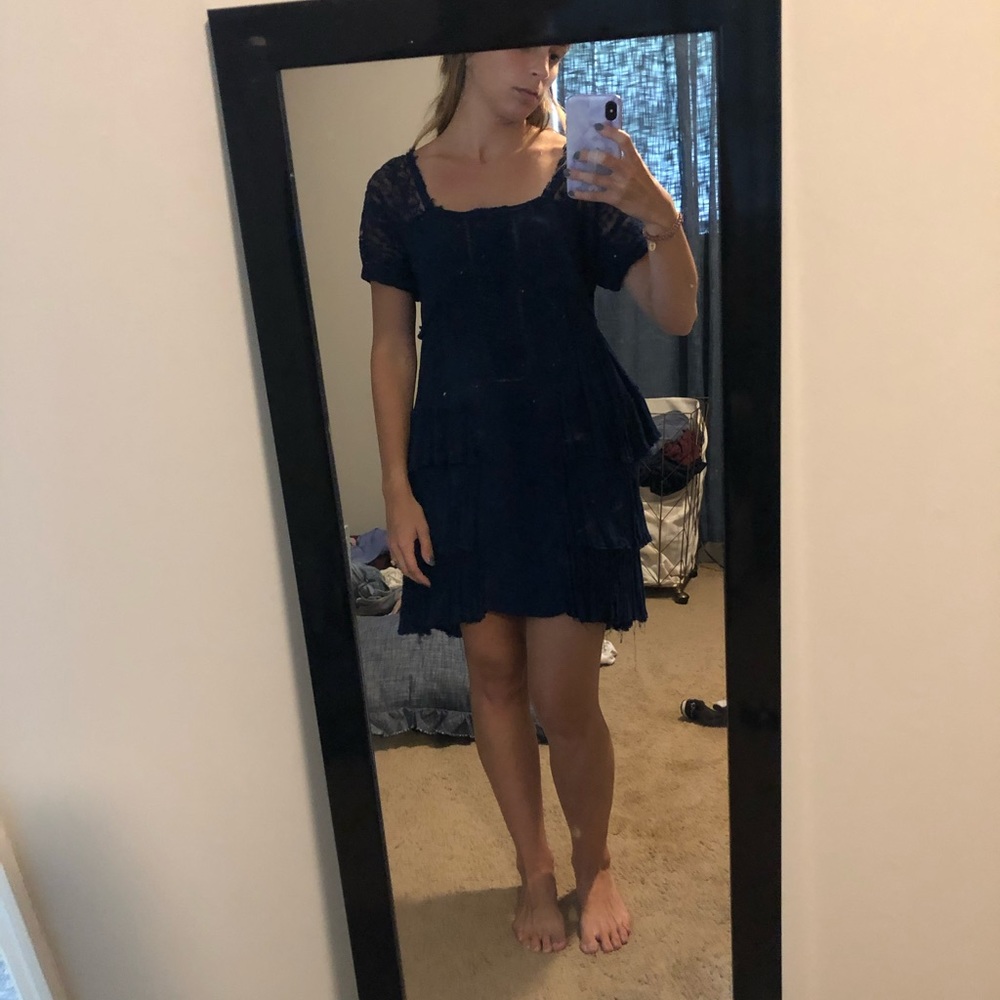 Free people navy dress